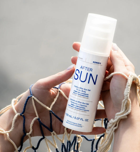 Korres Greek Yoghurt Cooling After-Sun Gel Face & Body (Comfort + Hydrate) 20ml