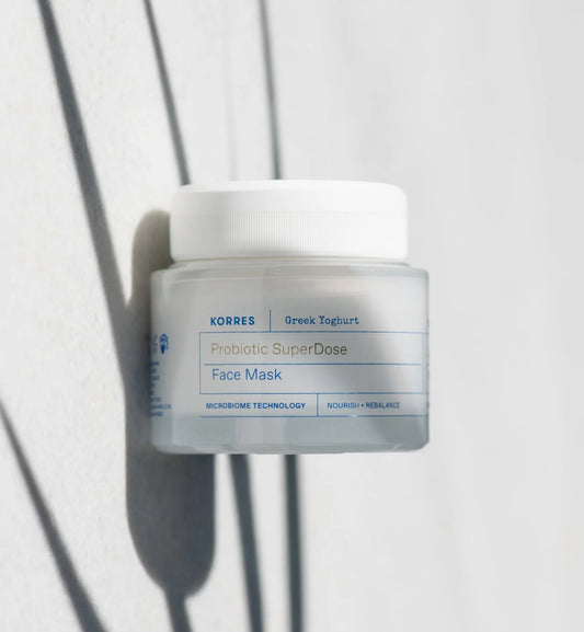 Korres Greek Yoghurt Probiotic SuperDose Face Mask (Microbiome Technology) 20ml