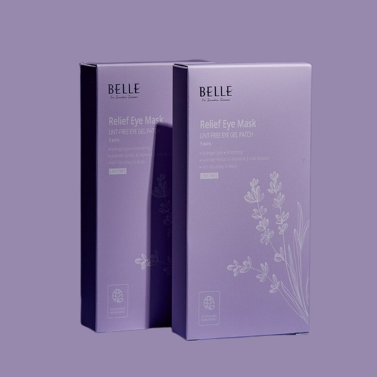 Belle Relief Eye Mask (Lint Free Eye Gel Patch)
