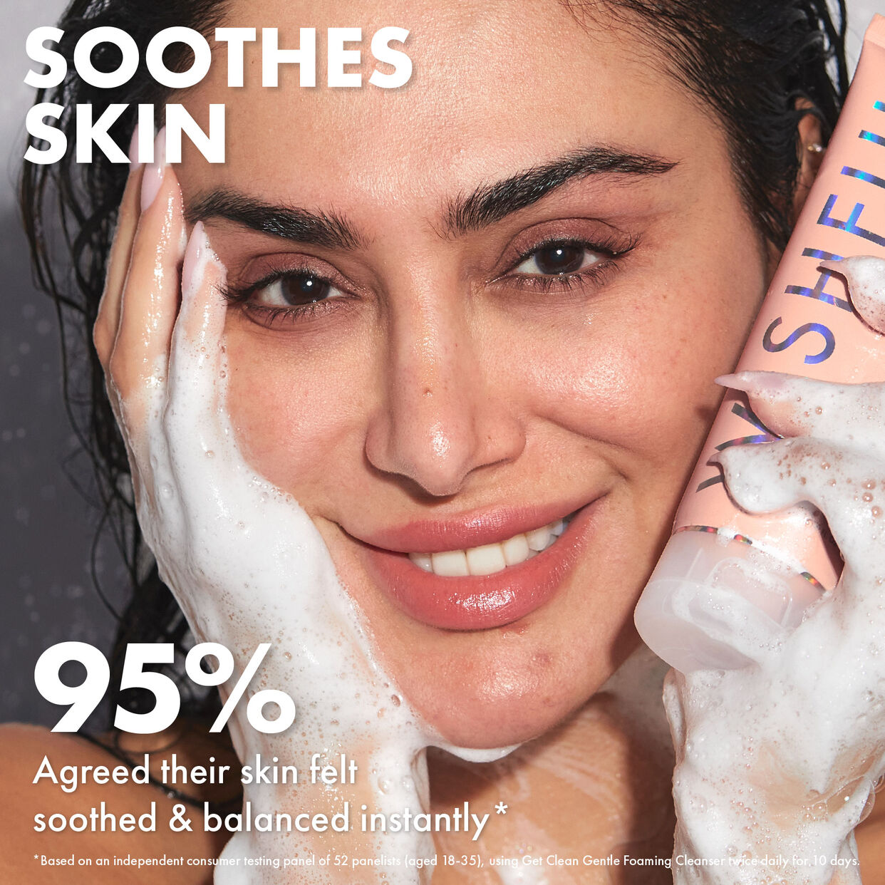 Wishful Get Clean 2% PHA & Sea Moss Gentle Foaming Cleanser