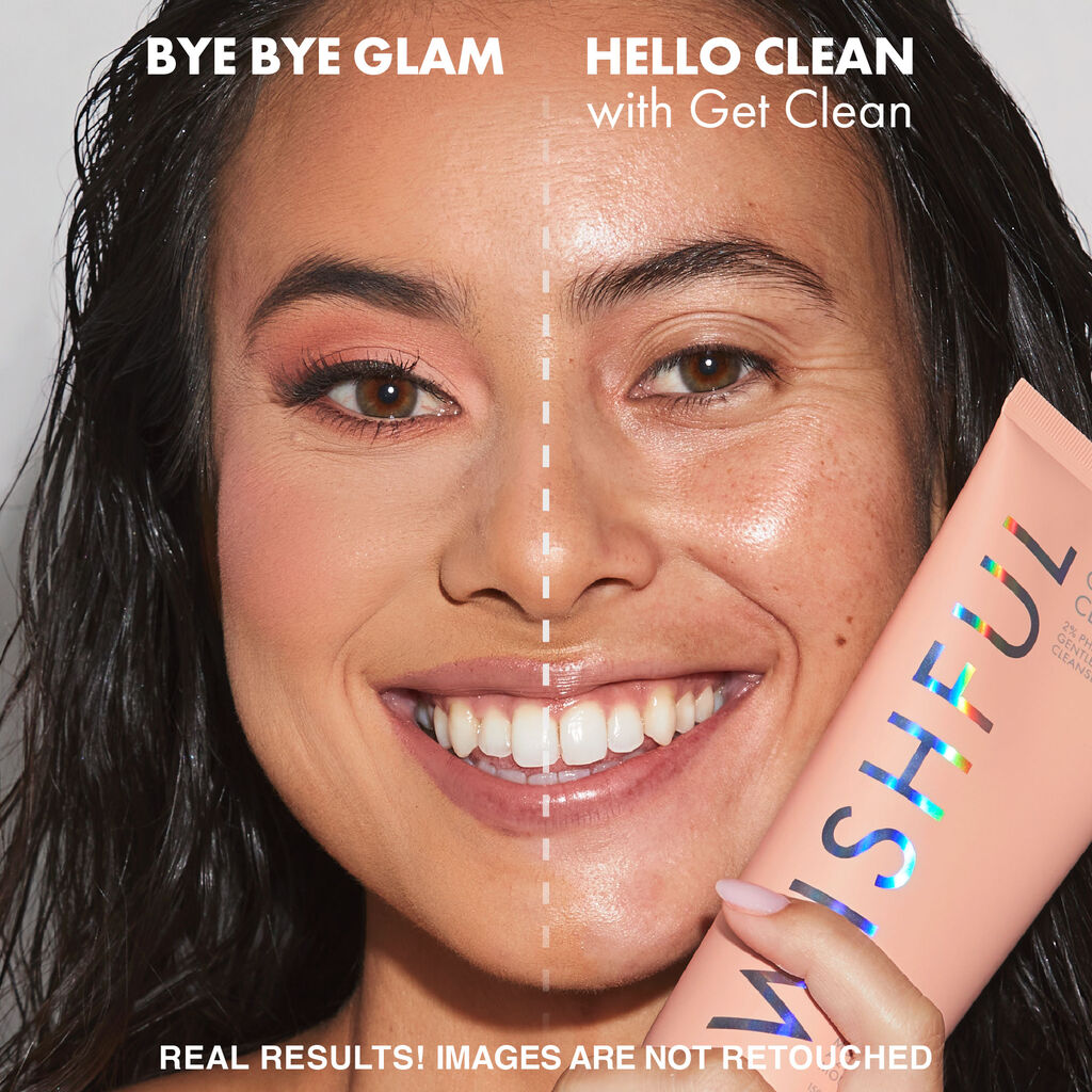 Wishful Get Clean 2% PHA & Sea Moss Gentle Foaming Cleanser