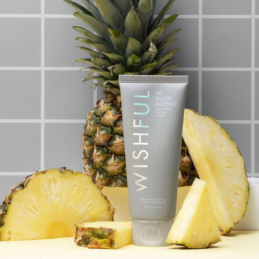 Wishful Yo Glow Intense Face & Body Enzyme Scrub