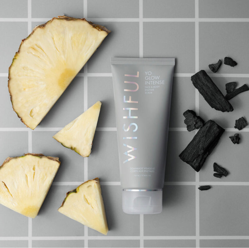 Wishful Yo Glow Intense Face & Body Enzyme Scrub