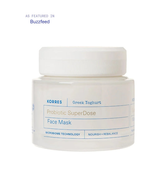 Korres Greek Yoghurt Probiotic SuperDose Face Mask (Microbiome Technology) 20ml