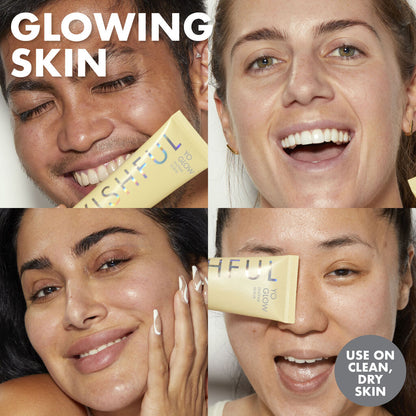 Wishful Yo Glow AHA & BHA Facial Enzyme Scrub