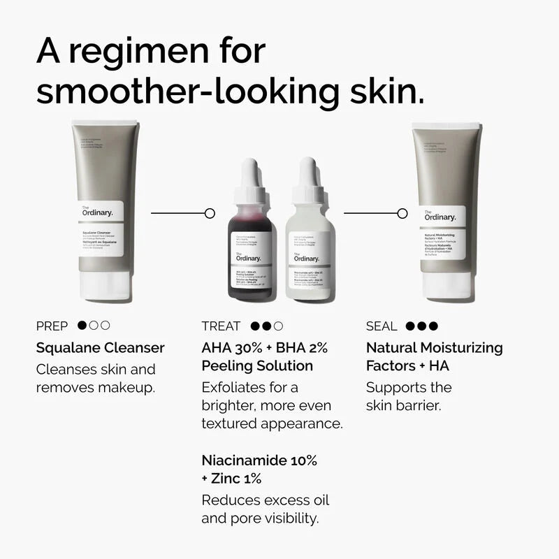 The Ordinary AHA 30% + BHA 2% Peeling Serum Solution 30ml